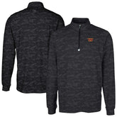 Washington Commanders Cutter & Buck Big & Tall Traverse Eco Camo Tri-Blend DryTec Quarter-Zip Jacket - Black discount