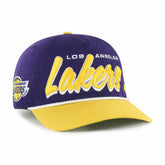 Los Angeles Lakers '47 Dropshadow Rope Hitch Adjustable Hat - Purple/Gold | 47 brand outlet