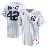 Mariano Rivera New York Yankees Throwback Cooperstown Collection Limited Jersey - White | Nike