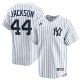 Reggie Jackson New York Yankees Throwback Cooperstown Collection Limited Jersey - White | Nike