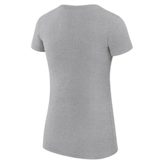 Indiana Pacers G-III 4Her by Carl Banks Women's Super-Slim Fit Lightweight Leopard Heart T-Shirt - Heather Gray shop