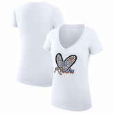 New York Knicks G-III 4Her by Carl Banks Women's Super-Slim Fit Lightweight Leopard Heart V-Neck T-Shirt - White discount