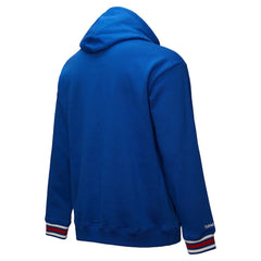 Philadelphia 76ers Chainstitch Applique Vintage Heavyweight Pullover Hoodie - Royal | Mitchell & Ness sale