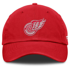 Detroit Red Wings Fanatics Decades Collection Adjustable Hat Red