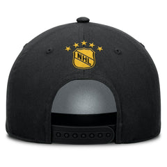 Boston Bruins Fanatics Decades Collection A-Frame Rope Adjustable Hat Black