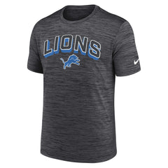 Detroit Lions Primetime Velocity Dri-FIT T-Shirt - Charcoal | Nike cheap