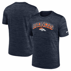 Denver Broncos Primetime Velocity Dri-FIT T-Shirt - Navy | Nike outlet