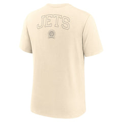 New York Jets Glory Tri-Blend T-Shirt - Cream | Nike discount