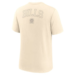 Buffalo Bills Glory Tri-Blend T-Shirt - Cream | Nike for sale