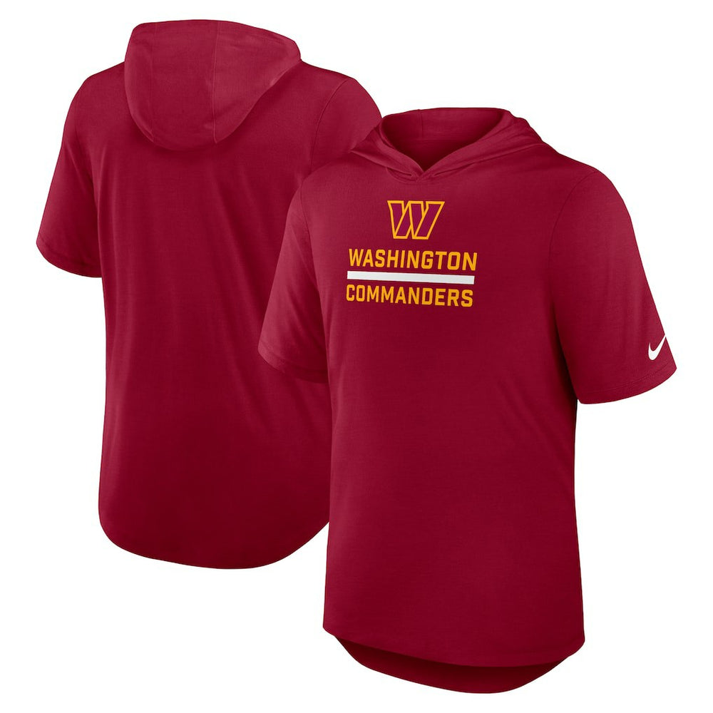 Washington Commanders Lockup Tri-Blend Hoodie T-Shirt - Burgundy | Nike sale