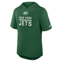 New York Jets Lockup Tri-Blend Hoodie T-Shirt - Green | Nike for sale