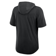 Pittsburgh Steelers Lockup Tri-Blend Hoodie T-Shirt - Black | Nike discount