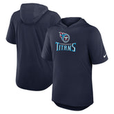 Tennessee Titans Lockup Tri-Blend Hoodie T-Shirt - Navy | Nike sale