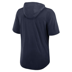 Dallas Cowboys Lockup Tri-Blend Hoodie T-Shirt - Navy | Nike outlet