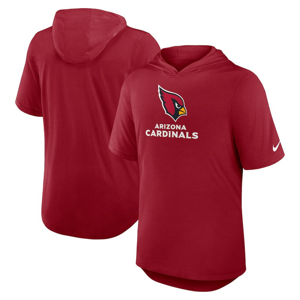 Arizona Cardinals Lockup Tri-Blend Hoodie T-Shirt - Cardinal | Nike for sale
