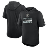 Las Vegas Raiders Lockup Tri-Blend Hoodie T-Shirt - Black | Nike on sale