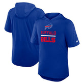 Buffalo Bills Lockup Tri-Blend Hoodie T-Shirt - Royal | Nike for sale