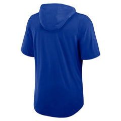 Buffalo Bills Lockup Tri-Blend Hoodie T-Shirt - Royal | Nike for sale