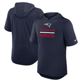 New England Patriots Lockup Tri-Blend Hoodie T-Shirt - Navy | Nike cheap