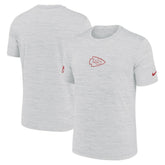 Kansas City Chiefs Sideline Velocity Dri-FIT T-Shirt - Ash | Nike for sale