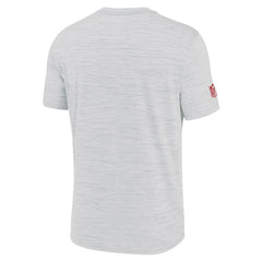 Kansas City Chiefs Sideline Velocity Dri-FIT T-Shirt - Ash | Nike for sale