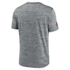San Francisco 49ers Sideline Velocity Dri-FIT T-Shirt - Gray | Nike online