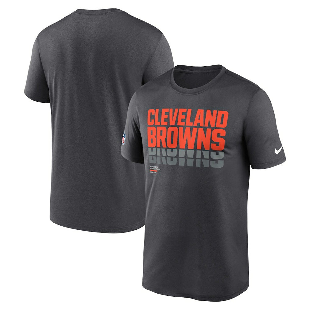 Cleveland Browns Sideline Legend Dri-FIT T-Shirt - Charcoal | Nike on sale