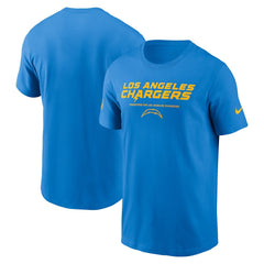 Los Angeles Chargers Sideline Dri-FIT T-Shirt - Powder Blue | Nike on sale
