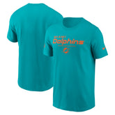 Miami Dolphins Sideline Dri-FIT T-Shirt - Aqua | Nike cheap