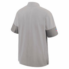 Miami Dolphins Sideline Short Sleeve Quarter-Zip Dri-FIT Coach Jacket - Gray | Nike online