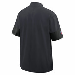 Houston Texans Sideline Short Sleeve Quarter-Zip Dri-FIT Coach Jacket - Navy | Nike for sale