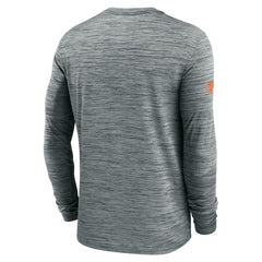 Denver Broncos Sideline Velocity Performance Long Sleeve T-Shirt - Gray | Nike discount