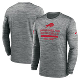 Buffalo Bills Sideline Velocity Performance Long Sleeve T-Shirt - Gray | Nike on sale
