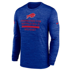 Buffalo Bills Sideline Velocity Performance Long Sleeve T-Shirt - Royal | Nike outlet