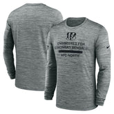 Cincinnati Bengals Sideline Velocity Performance Long Sleeve T-Shirt - Gray | Nike online