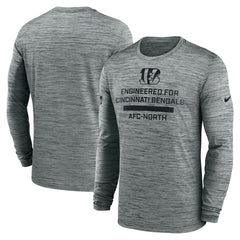 Cincinnati Bengals Sideline Velocity Performance Long Sleeve T-Shirt - Gray | Nike online
