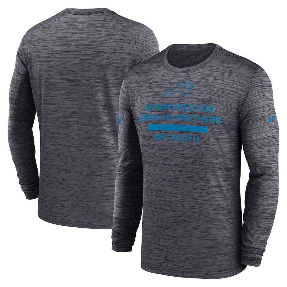 Carolina Panthers Sideline Velocity Performance Long Sleeve T-Shirt - Black | Nike sale