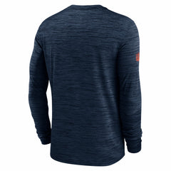 Denver Broncos Sideline Velocity Performance Long Sleeve T-Shirt - Navy | Nike for sale