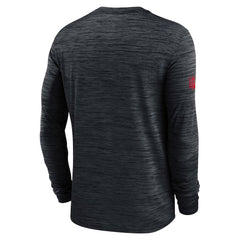 Houston Texans Sideline Velocity Performance Long Sleeve T-Shirt - Navy | Nike outlet