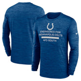 Indianapolis Colts Sideline Velocity Performance Long Sleeve T-Shirt - Royal | Nike outlet
