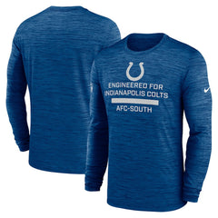 Indianapolis Colts Sideline Velocity Performance Long Sleeve T-Shirt - Royal | Nike outlet