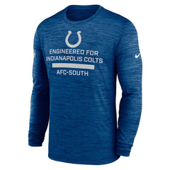 Indianapolis Colts Sideline Velocity Performance Long Sleeve T-Shirt - Royal | Nike outlet