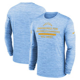 Los Angeles Chargers Sideline Velocity Performance Long Sleeve T-Shirt - Powder Blue | Nike cheap