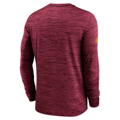 Washington Commanders Sideline Velocity Performance Long Sleeve T-Shirt - Burgundy | Nike discount