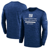 New York Giants Sideline Velocity Performance Long Sleeve T-Shirt - Royal | Nike outlet