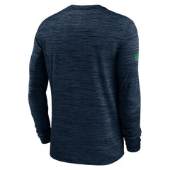 Seattle Seahawks Sideline Velocity Performance Long Sleeve T-Shirt - College Navy | Nike cheap