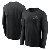 Atlanta Falcons Sideline Dri-FIT Long Sleeve T-Shirt - Black | Nike sale