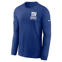 New York Giants Sideline Dri-FIT Long Sleeve T-Shirt - Royal | Nike on sale