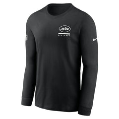 New York Jets Sideline Dri-FIT Long Sleeve T-Shirt - Black | Nike outlet