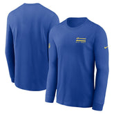 Los Angeles Rams Sideline Dri-FIT Long Sleeve T-Shirt - Royal | Nike for sale